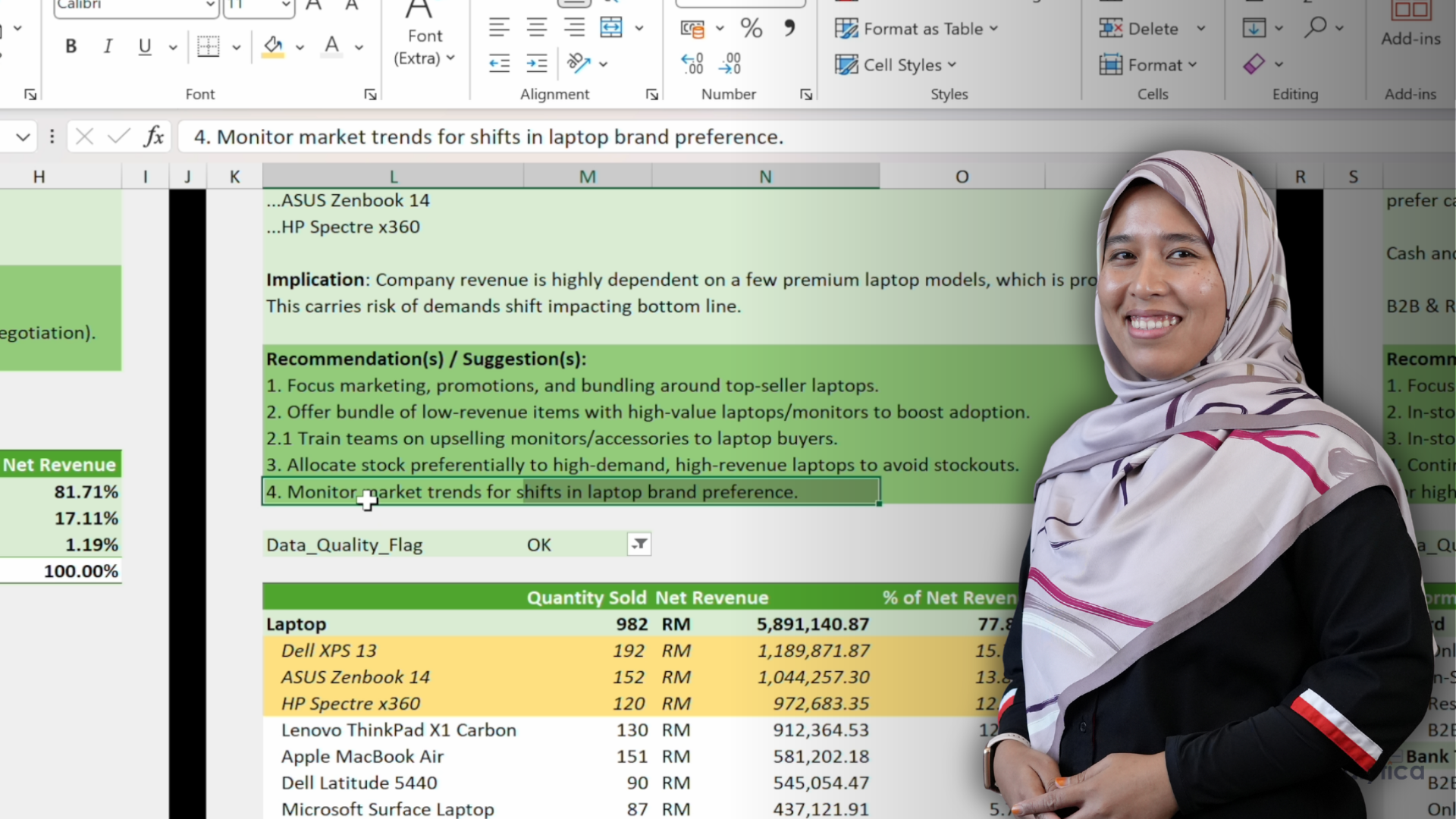 Master Data Analysis: Excel CaseLab with Real-World Datasets